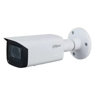 CAMARA IP BALA SEMIMETALICA 2MP LENTE MOTOR. 2,8 - 12MM FOV 105° - 33? DWDR IR 40M H.265+ POE IP67