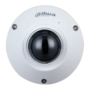 CAMARA TIPO OJO DE PEZ 5MP LENTE 1,4MM FOV 360° WDR 120DB IK10 H.265+ POE MIC INCORPORADO