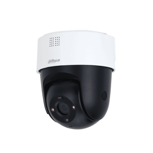 CAMARA IP PT 5MP FULL COLOR DISUASION ACTIVA LENTE FIJO IR 30M SMART H.265 MICROSD IP66 POE